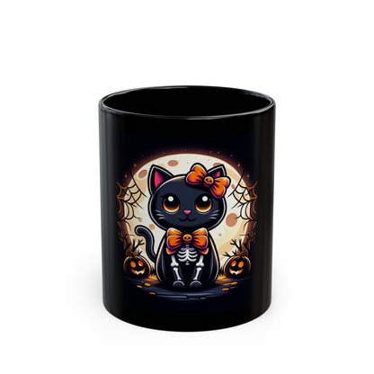 Cute Halloween Cat Mug