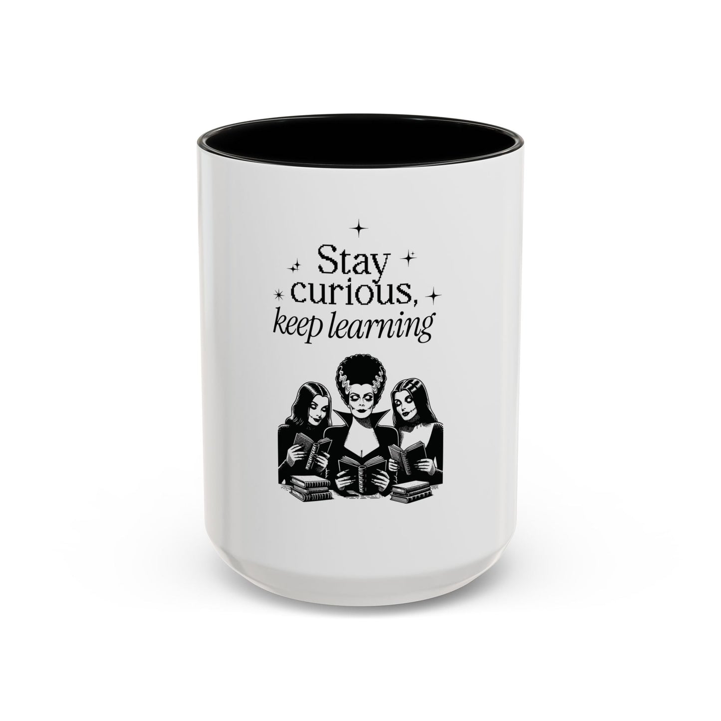 Stay Curious Keep Learning Mug