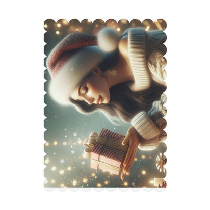 Sparkling Christmas Postcards