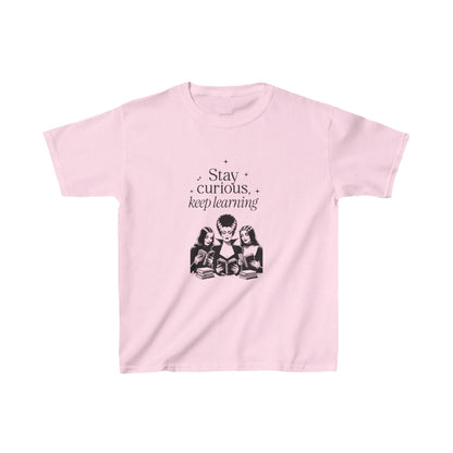 Stay Curious Keep Learning T-Shirt Kids