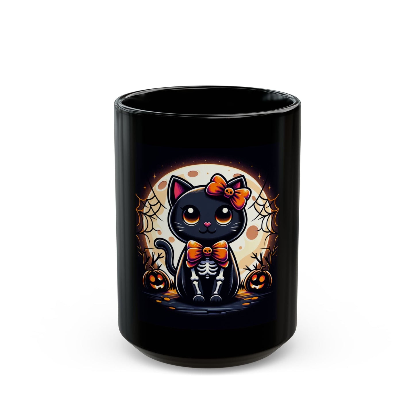 Cute Halloween Cat Mug