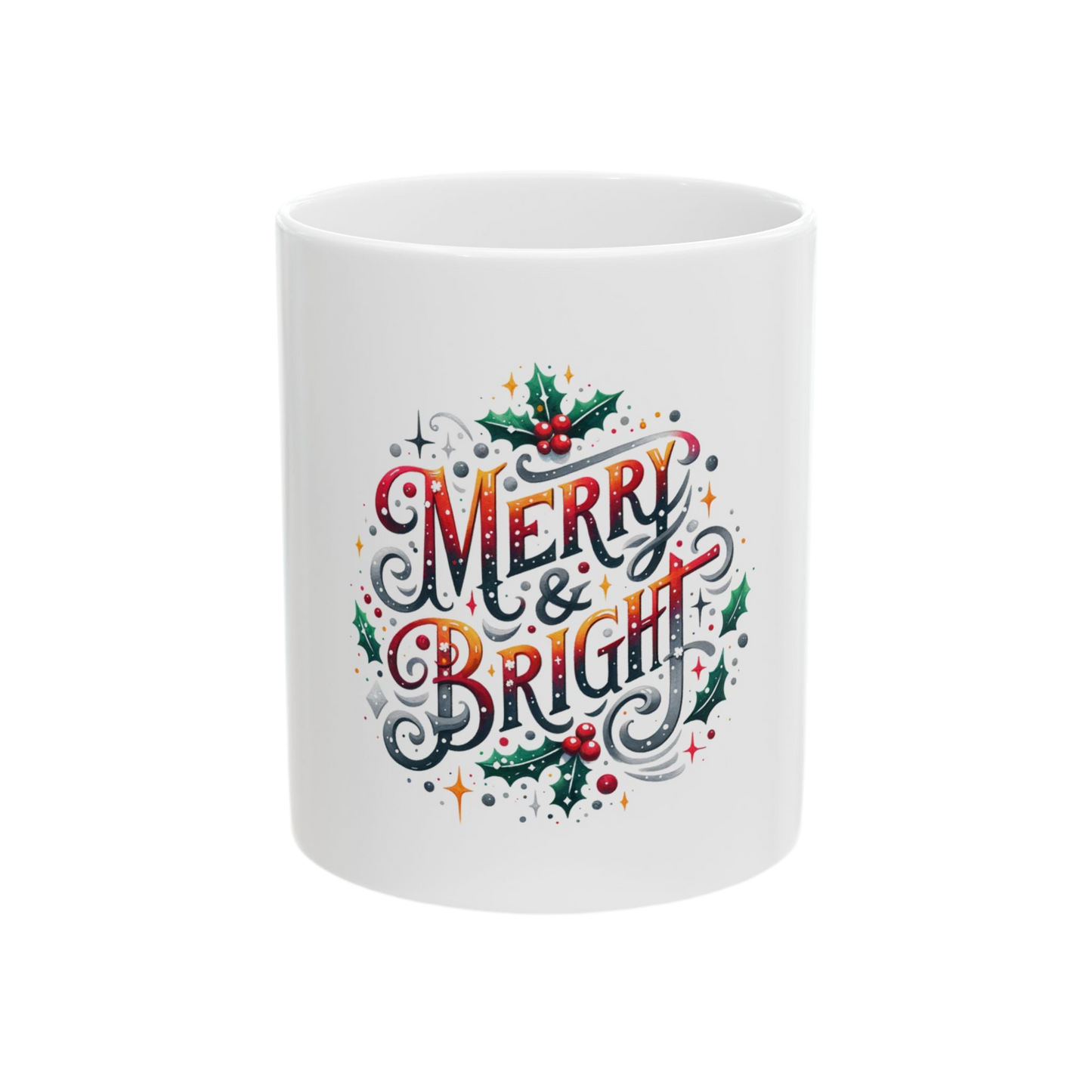 Merry & Bright Ceramic Mug