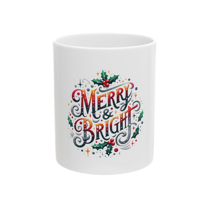 Merry & Bright Ceramic Mug