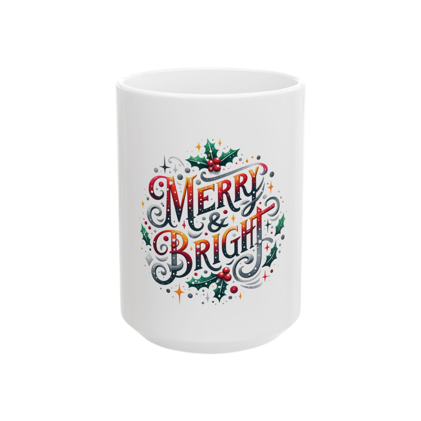 Merry & Bright Ceramic Mug