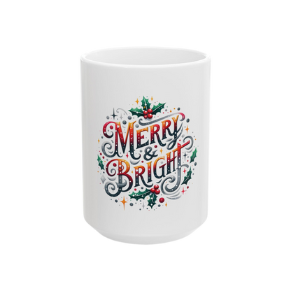 Merry & Bright Ceramic Mug